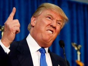 Republican presidential candidate Donald Trump at a campaign rally in Manchester, N.H., in this file photo taken June 17, 2015. REUTERS/Dominick Reuter/Files