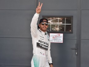 Lewis Hamilton’s previous two victories at Silverstone did not require him to win pole position. (AFP/PHOTO)