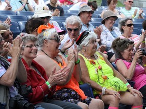 Music fans applaud during Jamie Dupuis' performance at Northern Lights Festival Boreal in this file photo. Ben Leeson/The Sudbury Star/Postmedia Network