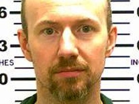 David Sweat, 34, is pictured in this undated handout photo obtained by Reuters June 6, 2015. REUTERS/New York State Police/Handout