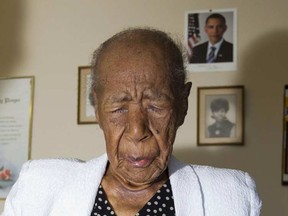 Susannah Mushatt Jones celebrated her 116th birthday as the world's oldest living person.

AFP PHOTO / HANDOUT / GUINNESS WORLD RECORDS / PHILIP ROBERTSON
