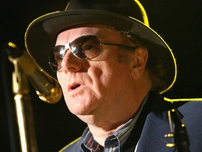 He's a music legend, and Van Morrison visits Ottawa as a headliner for the Cityfolk festival at Lansdowne Park on Sept. 18, 2015. (File photo)