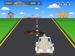 "Papa Road." (Screenshot)
