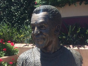 A bust of actor and comedian Bill Cosby  at Hollywood Studios theme park in Orlando. (AP files/Tony Winton)