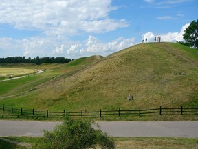 Burial mounds just outside the town of Uppsala mark the site where the kingdom of Sweden came together. RICK STEVES PHOTO