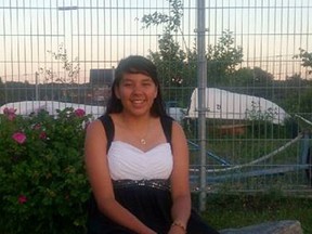 Anishinabek Police Service is asking for assistance in locating a missing youth, 13-year-old Savana Kimewon, last seen at Wasauksing First Nation, about two hours south of Sudbury. Photo supplied.