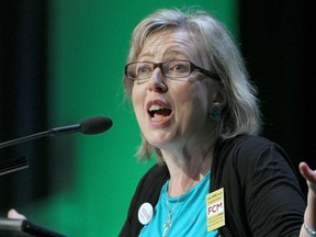 Federal Green Party Leader Elizabeth May was the keynote speaker at the Federation of Canadian Municipalities conference held at the Scotiabank Centre in Niagara Falls. The four day annual conference and trade show wrapped up on Monday, June 02, 2014.
MIKE DIBATTISTA/POSTMEDIA NETWORK