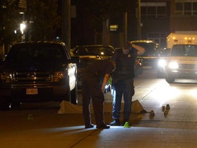 Police say two men were walking a dog late Wednesday night in Hamilton when the animal attacked one of them. (ANDREW COLLINS/Special to the Toronto Sun)