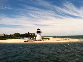 Nantucket means “faraway land” in the language of its original Wampanoag natives, but it’s just 30 miles offshore - an hour’s journey via high-speed ferry from Cape Cod. (Terry Kole/AP Photo)