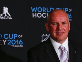 Hockey Canada announced Doug Armstrong as Team Canada's general manager for the 2016 World Cup on June 22. The 50-year-old Sarnia native is the St. Louis Blues' general manager, president of hockey operations and alternate governor. (Jack Boland/Toronto Sun/Postmedia Network)