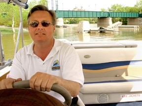 Gord Cartwright is the owner and operator of River Spirit Water Buses, which will hit the Red and Assiniboine rivers on Saturday. (FILE PHOTO)