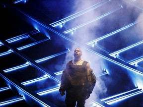 Kanye West performs "All Day" during the 2015 Billboard Music Awards in Las Vegas, Nevada May 17, 2015.  REUTERS/Mario Anzuoni