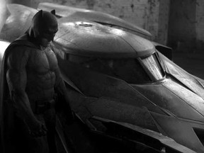 Ben Affleck as Batman in Batman v Superman: Dawn of Justice. 

(Twitter/ZackSnyder)