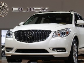 The 2013 Buick Enclave SUV is seen at the Washington Auto show in this file photo from February 6, 2013. (REUTERS/Gary Cameron/Files)