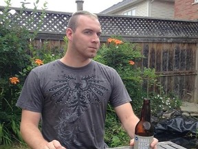 Delaware native and Niagara College brewing student Jeremy Fehr (photo courtesy Niagara College).