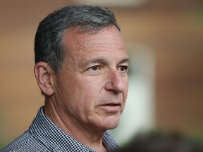Singh had been denied career advancements and been segregated from co-workers because he was limited to a single route outside the view of Disney guests, according to a letter Singh's attorneys sent top Disney CEO Robert Iger (pictured) and other Disney executives.  (Scott Olson/AFP)