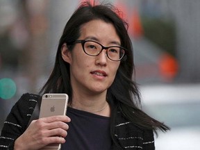 Ellen Pao arrives at San Francisco Superior Court in San Francisco in this file photo taken March 24, 2015. REUTERS/Robert Galbraith/Files