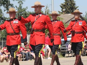 RCMP officers. 

Jocelyn Turner/Grande Prairie Daily Herald-Tribune/Postmedia Network