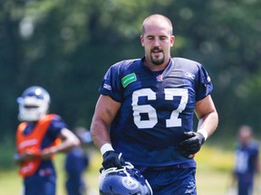 Jeff Keeping of the Toronto Argonauts  (ERNEST DOROSZUK/Toronto Sun files)