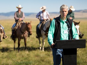 Larry Simpson, originally from Pincher Creek, Alta.,was named one of Alberta's 50 most influential people in 2015 by Venture magazine for his work in land conservation with the NCC. Photo submitted.