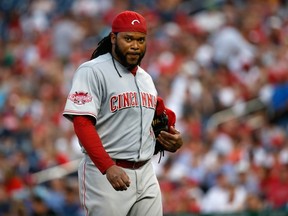 The Reds likely will be dealing Johnny Cueto in the next few weeks. (Getty Images)