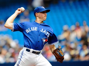 The Jays will probably target a starting pitcher or two and if they land one or more, Aaron Sanchez likely goes back to the bullpen. (USA Today Sports)