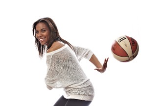 Lindsey Harding is in Las Vegas working with the Raptors as a coach. Harding, who still plays professional basketball in Europe, wants to get into coaching once her career is over. (AFP)