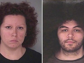 Oriana Garcia (left) and Jacob Barajas are seen in undated photos provided by the Hagerstown, Md., Department of Police. (Hagerstown Department of Police via AP)