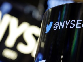Twitter's stock briefly spiked on July 14, 2015 after a fake story said the company received a $31 billion buyout offer. (AP Photo/Richard Drew, File)