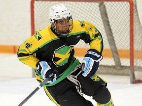 Sudbury Wolves 2014 draft pick Cameron Searles suited up for Team Jamaica this spring, as did 2015 selection Connor Ali.