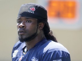 Lin-J Shell won a Grey Cup with the Stampeders last season but was cut at the end of training camp.