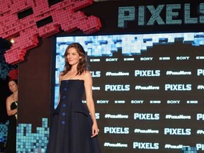MIchelle Monaghan at the Pixels photo call. 

Christopher Polk/Getty Images for Sony Pictures Entertainment/AFP