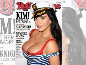Kim Kardashian on the cover of Rolling Stone Magazine. 

(Rolling Stone)