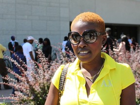 Aisha Tumba was among hundreds of Canadian Congolese to attend what was supposed to be a bail hearing Thursday.