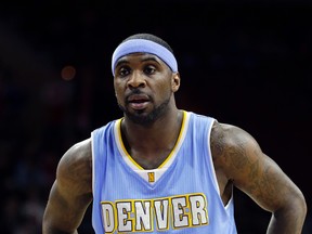 Colorado prosecutors want Nuggets point guard Ty Lawson to use an alcohol monitoring device following his second DUI arrest this year. (Matt Slocum/AP Photo/Files)