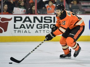 Philadelphia Flyers defenseman Michael Del Zotto. (John Geliebter/USA TODAY Sports)