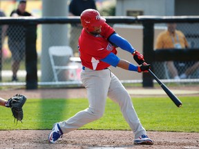 Nelson Gomez, a baseball player from Puerto Rico, tested positive for boldenone, the Pan American Sports Association said. (AP)