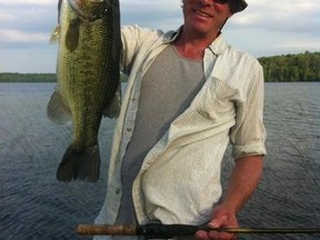 Little Current's Jeff Crowell shows off a nice summer largemouth bass. It doesn't take a lot of fancy gear to get into some good summer fishing, writes Sudbury Star outdoors columnist John Vance.