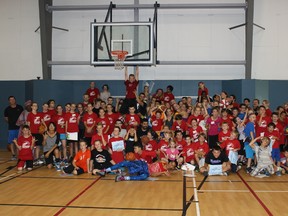 Some former players are now coaches as the Rockets’ summer basketball camp welcomed kids to its 32nd year from July 6 to 10. - Photo Supplied