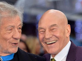 Ian McKellen (L) and Patrick Stewart. 

REUTERS/Toby Melville