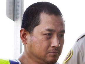 Vince Li is pictured at a court appearance in a Portage La Prairie, Man. Aug. 5, 2008.
THE CANADIAN PRESS fire photo.