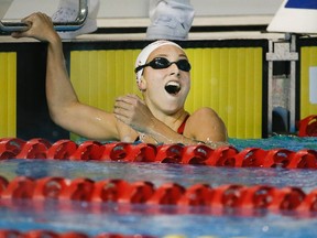 Swimmer Emily Overholt. (Stan Behal, Toronto Sun)
