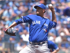 Felix Doubront's next start for the Blue Jays will come July 22, at Oakland. (USA Today Sports)