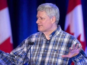 Prime Minister Stephen Harper. 

THE CANADIAN PRESS/Larry MacDougal