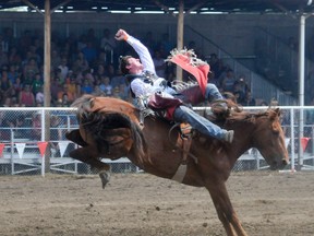 The 85th Annual Buck Lake Stampede was held from July 10 to 12 complete with a pancake breakfast, parade, and rodeo. For more photos, turn to page 19.