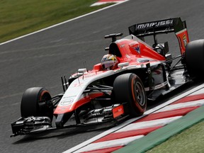 Jules Bianchi's No. 17 is being retired from Formula One in honour of the French driver, whose funeral takes place Tuesday. (WENN.COM)