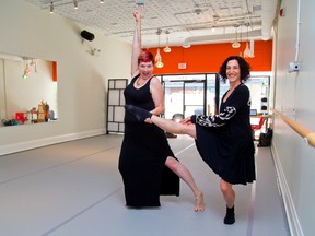 A new dance studio has opened downtown on Dundas Street. The Muze is being run by Leah Getchell and Dorit Osher. It offers classes in ballet, shake-it and beginner boogie to baby bop for youngsters. (MIKE HENSEN, The London Free Press)
