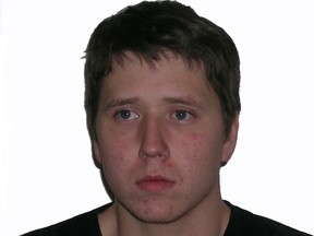 Daniel Richard Saltise, 22, of Plumas is wanted in connection with a weekend stabbing at a home just south of Gladstone. (RCMP HANDOUT PHOTO)