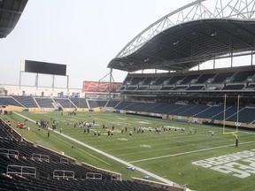 The amount of money taxpayers are owed for building Investors Group Field continues to grow, raising questions as to whether they'll ever be paid back. (BRIAN DONOGH/WINNIPEG SUN FILE PHOTO)