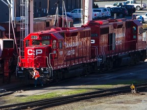 The Canadian Pacific railyard is pictured in Port Coquitlam, B.C., in this February 15, 2015 file photo. (REUTERS/Ben Nelms)